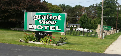 Gratiot View Motel Shields Eksteriør billede